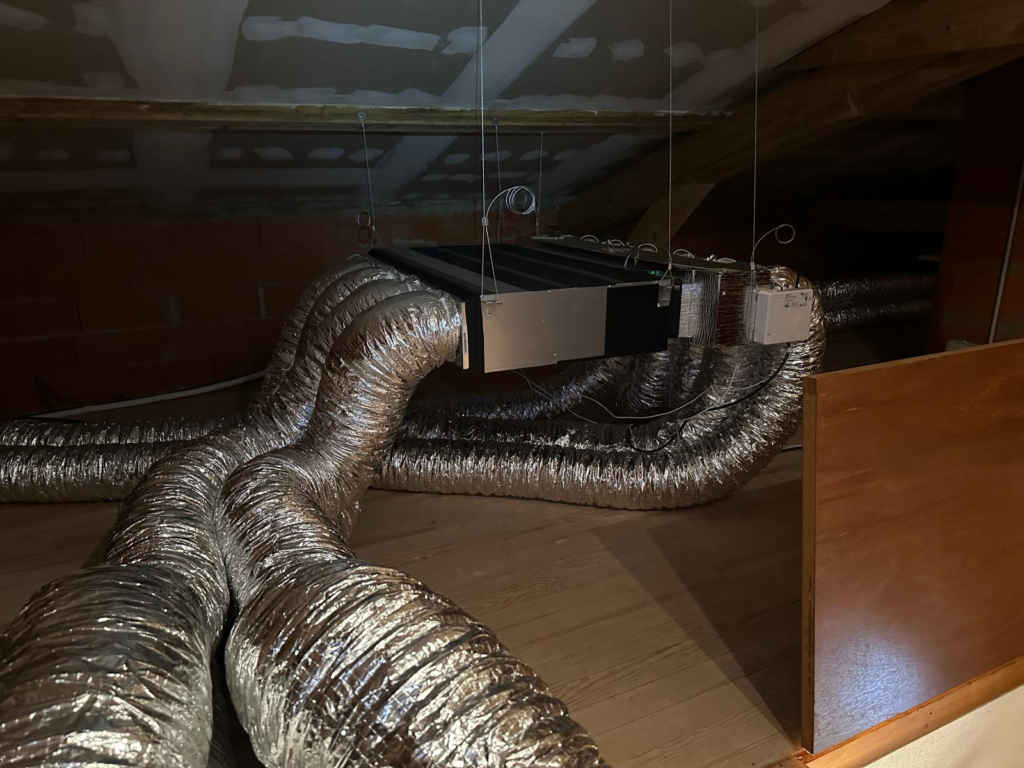 Installation Pompe à chaleur gainable Julien Velu 32 Gers